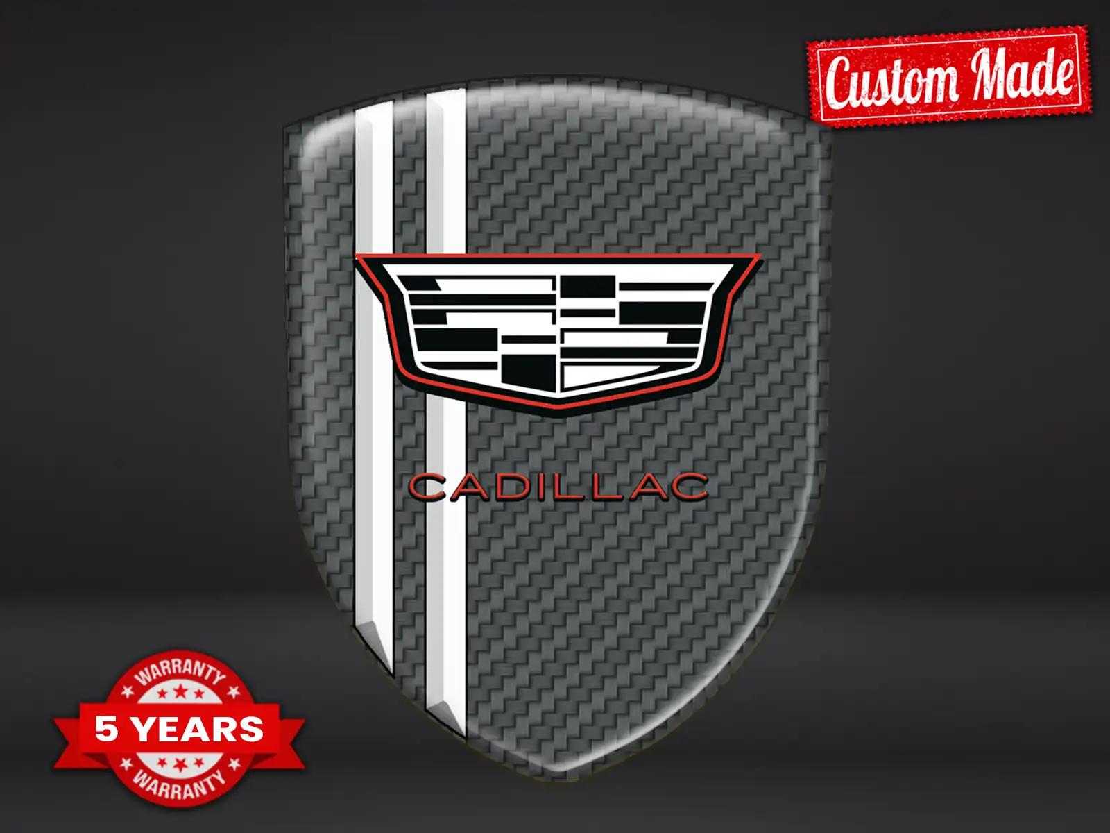 Cadillac Pegatinas Deportivas Profesional Duraderas Edición ST